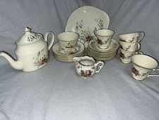 21 Piece Fine Bone China Tea
