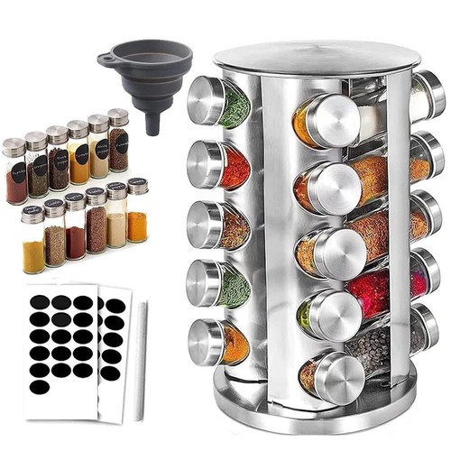 Revolving spice rack - revolving,