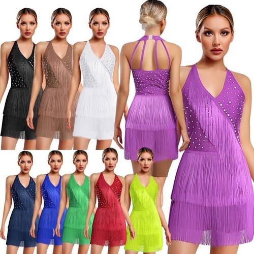 Women latin samba dance dress - women,