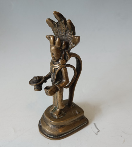Antique indian votive - indian, bronze