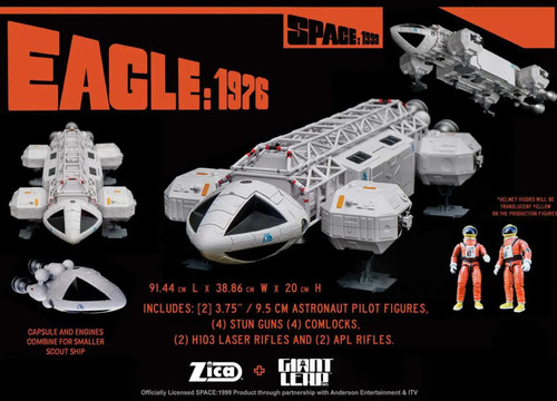 Space 1999 eagle transporter - space,