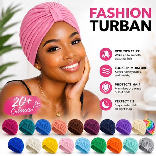 Pre tied turban - head, wrap