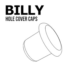 IKEA Billy Bookcase Hole Cover