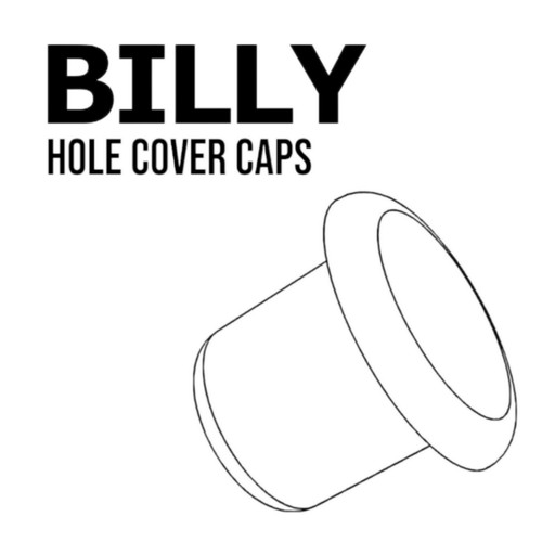 Ikea billy bookcase hole cover - billy,