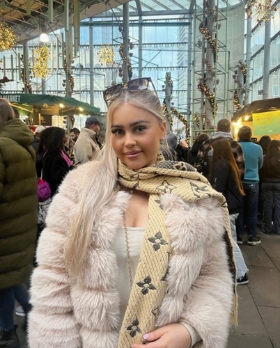 Beige faux fur - beige, coat