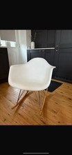 White Eames Style Rocking