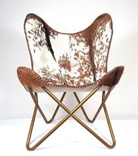 Cowhide Leather Butterfly