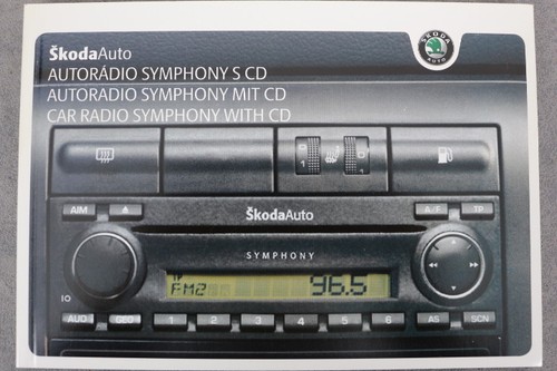 Skoda operating instructions