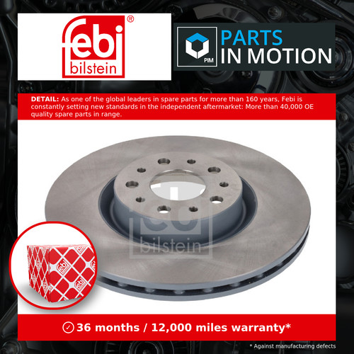Brake discs pair vented - pair,