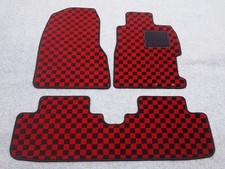 Honda Civic Type R EP3 Floor Mats Check Red JDM Interior Car Mat New 2001-2005