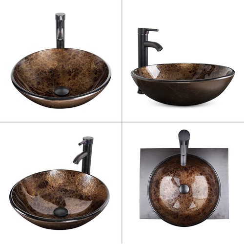 Bathroom sink vessel basin - vessel,