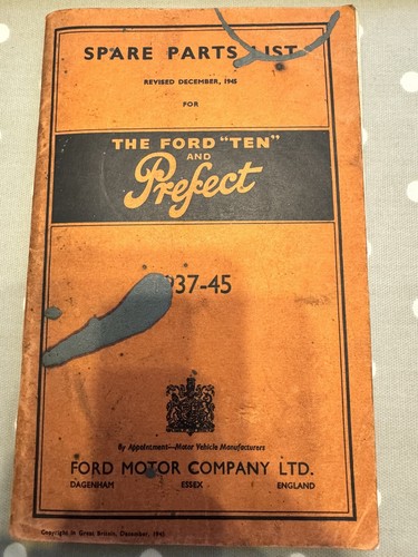 Ford prefect ten and - ten,