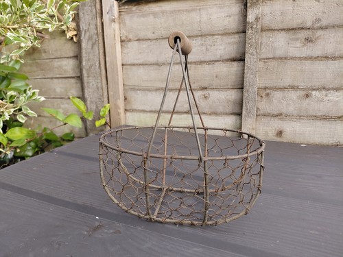 Vintage wire mesh - vintage, basket