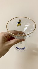 Vintage Retro Babycham Glass