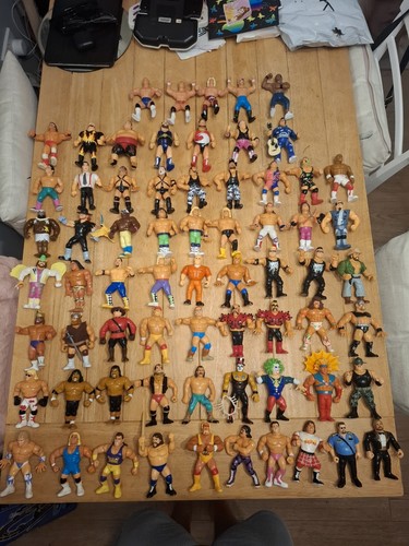 Hasbro wwf wwe wcw - wwe, 90's