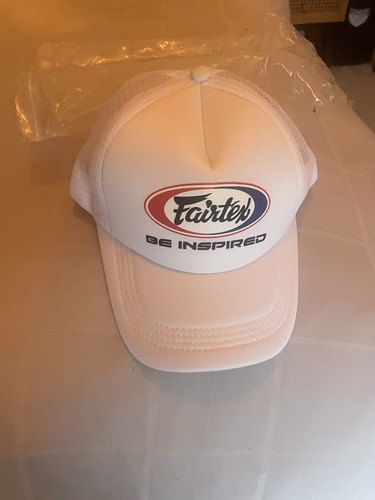White fairtex muay thai cap - muay,