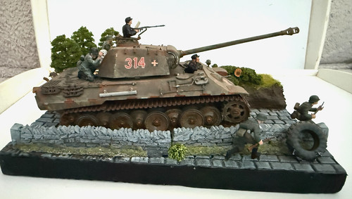 Panther tank driver - panther, +