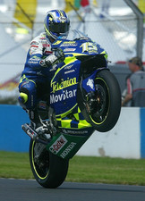 RARE COLLECTORS ITEM #ARAI RX-7 MOTORCYCLE HELMET - SETE GIBERNAU MOTOGP REPLICA