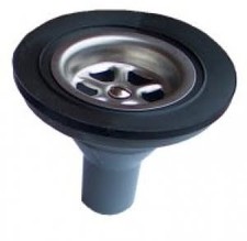 Medium Straight Waste- Caravan & Motorhome Sink/Shower Tray Waste 1.14" - 3/4"