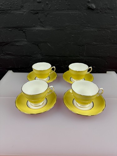 Colclough yellow tea - 4,