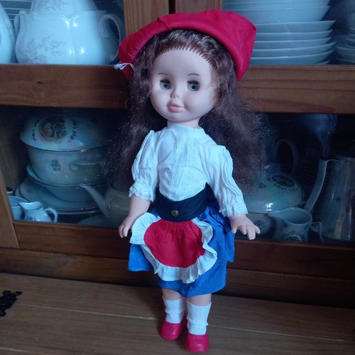 Vintage large doll ussr - large,