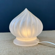 IKEA VÅRBY LYCKE VON SCHANTZ DESIGN  FROSTED WHITE GLASS LED TABLE MOOD LAMP