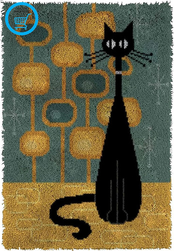 Latch hook rug - rug, diy
