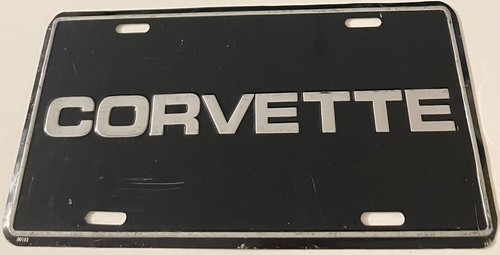 Corvette booster license plate - corvette,