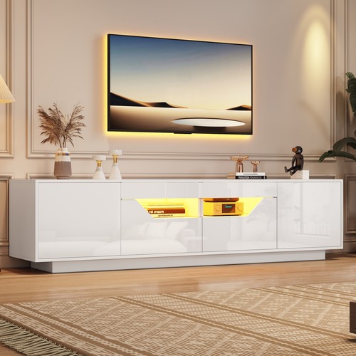 White stand with led - stand,