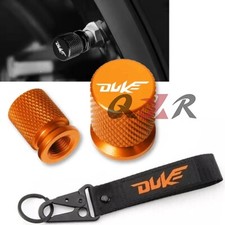 For KTM Duke 125 200 390 690 790 1290 Keychain CNC Wheel Tire Valve caps Cover