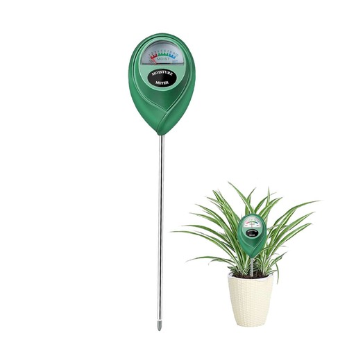 Soil water monitor meter - monitor, with