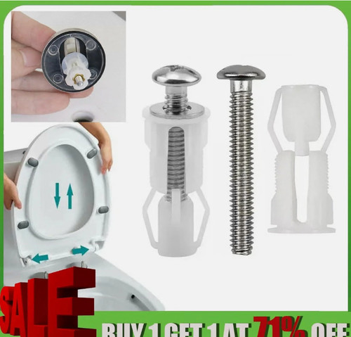 2pcs toilet seat hinges - 2pcs,