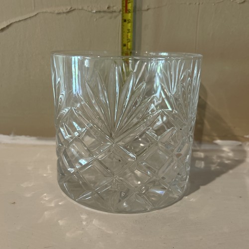 Crystal vase edinburgh pattern - crystal,