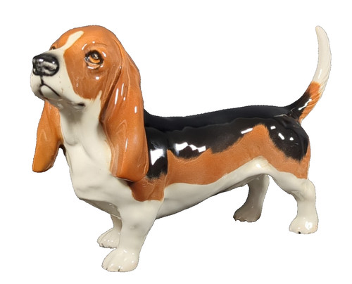 Beswick bassett hound - hound, figure