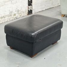 John Lewis Camden leather foot stool - Nature Black - £650 in store