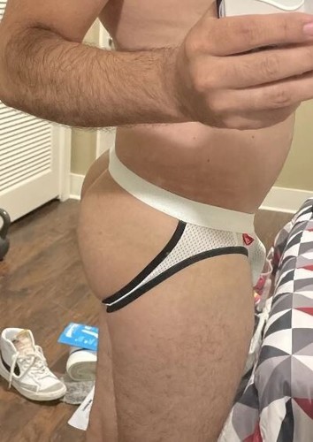 Men new sexy - mesh, jock