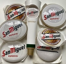 SAN MIGUEL BRANDING Badges, Handles, Pub, Bar, Ale Mancave, Beer Pump Font Lager