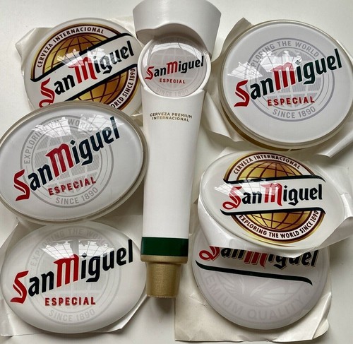 San miguel branding badges - san,