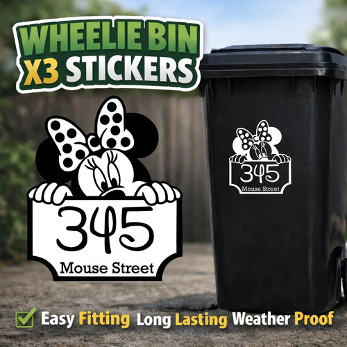 Disney minnie wheelie bin - disney,