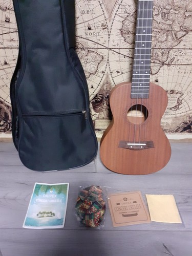 Dripe uk23 concert ukulele - x,