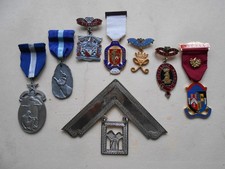 Vintage Masonic Medals and
