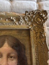 Unusual Oil Portrait Painting