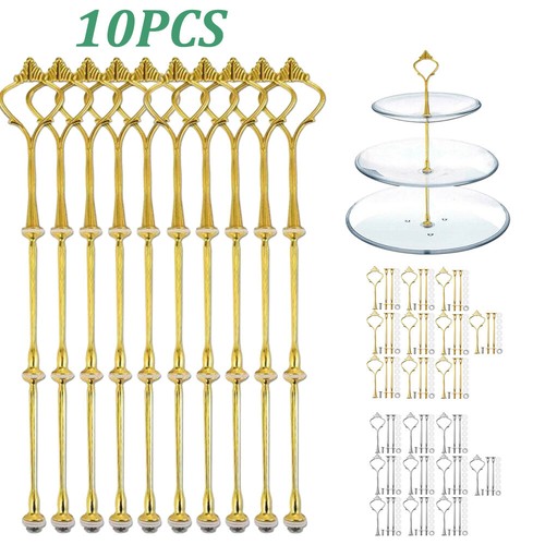 10pcs tiers cake - cake, plate