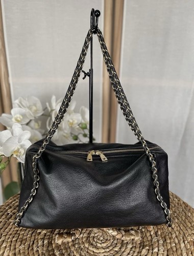 Love moschino black leather - love,