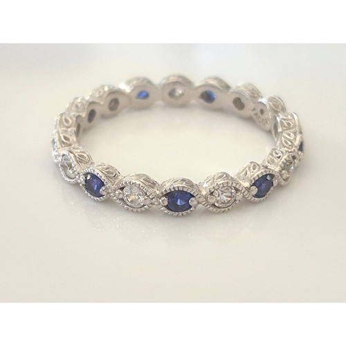 Sterling silver tacori - silver,