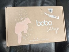 BOBA WRAP new in box black baby wrap/ sling 0-18 months CG BC2