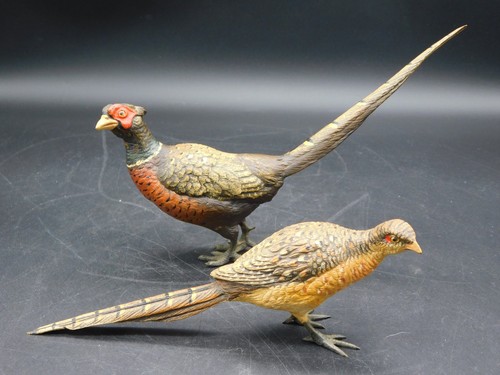Antique pair austrian cold - pair, of