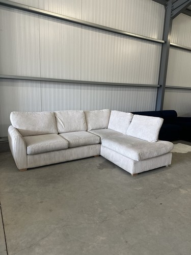 Cream dfs heydon corner - heydon, sofa
