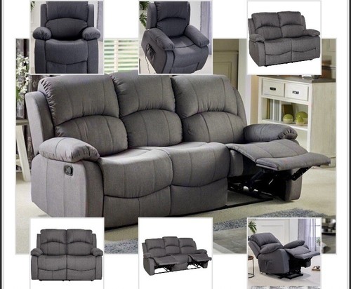 Seater recliner sofa - 1, 3