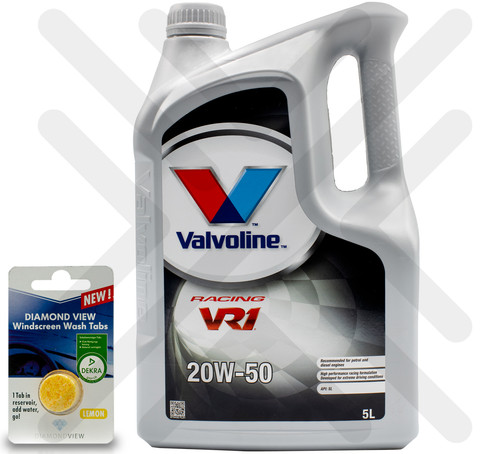 Valvoline vr1 racing 20w50 - valvoline,